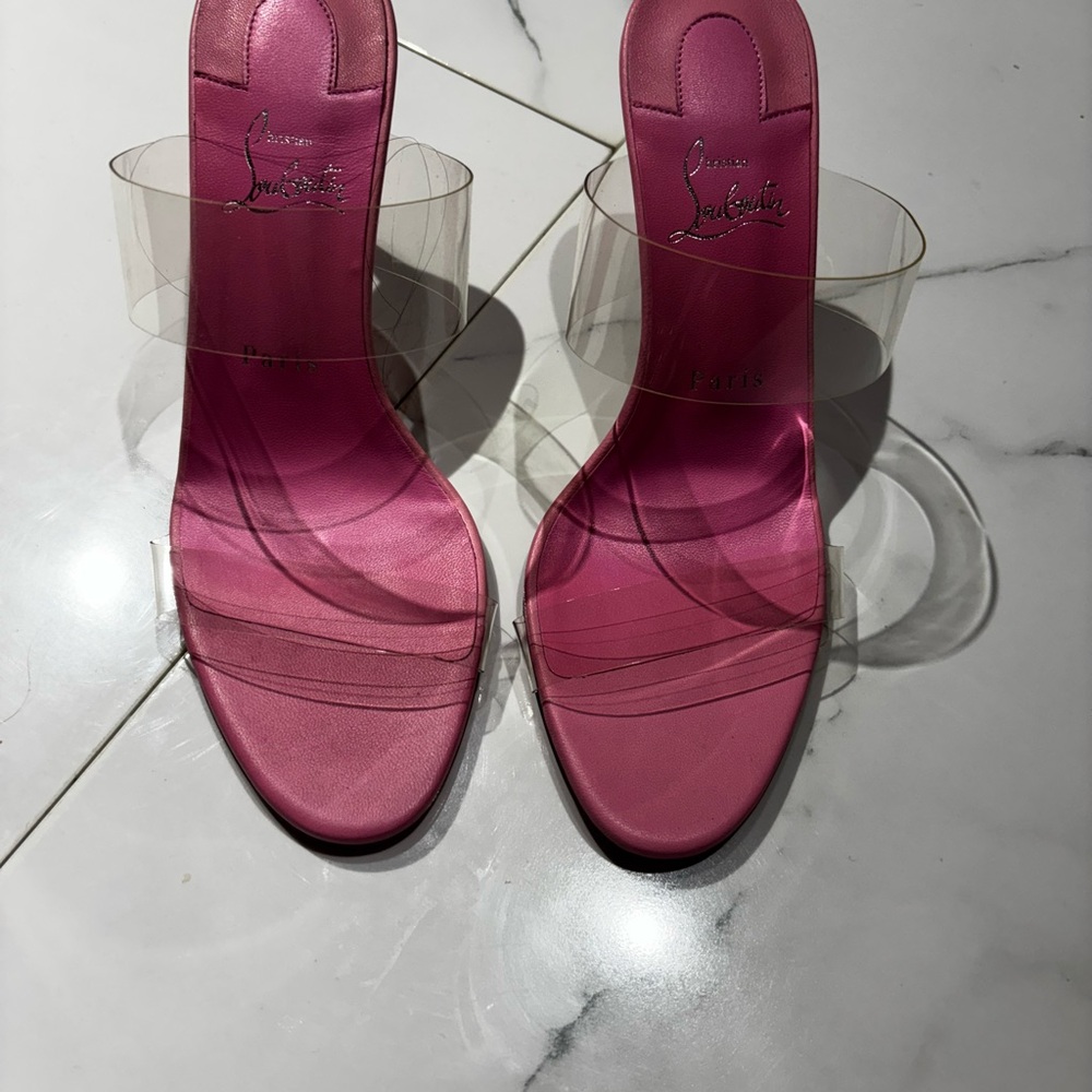 Christian Louboutin Pink Women's Shoes